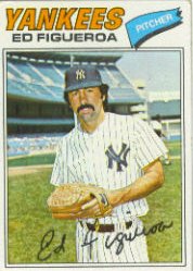 1977 Topps Baseball Cards      195     Ed Figueroa